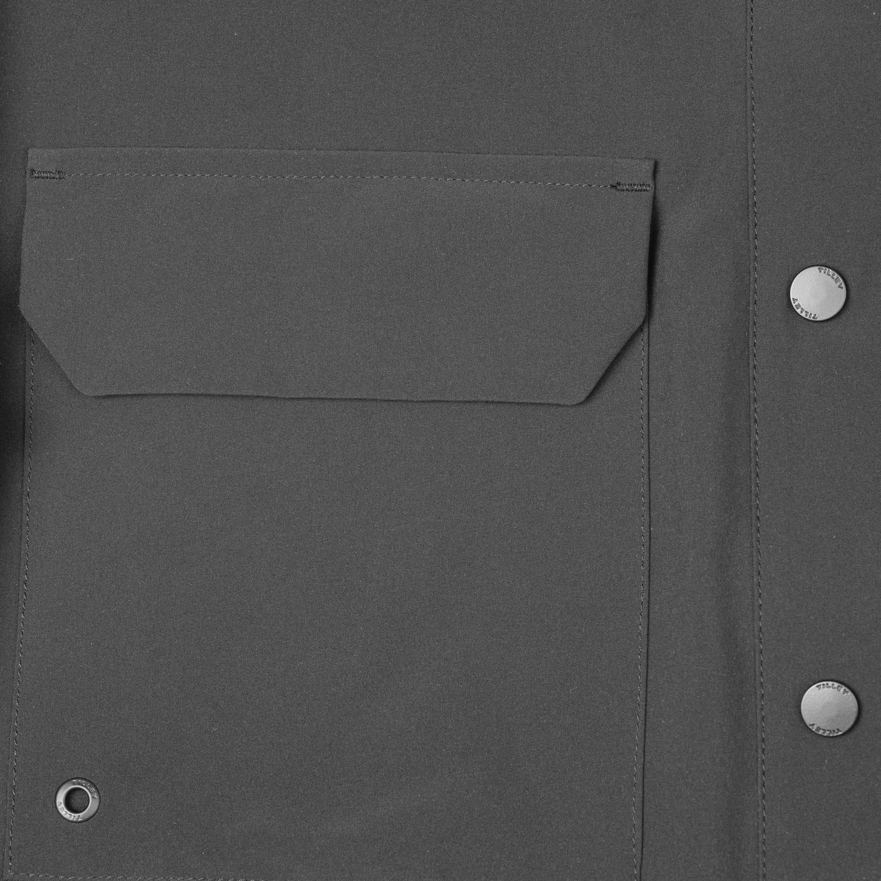 Tech Slk Long Sleeve Pocket Button Down