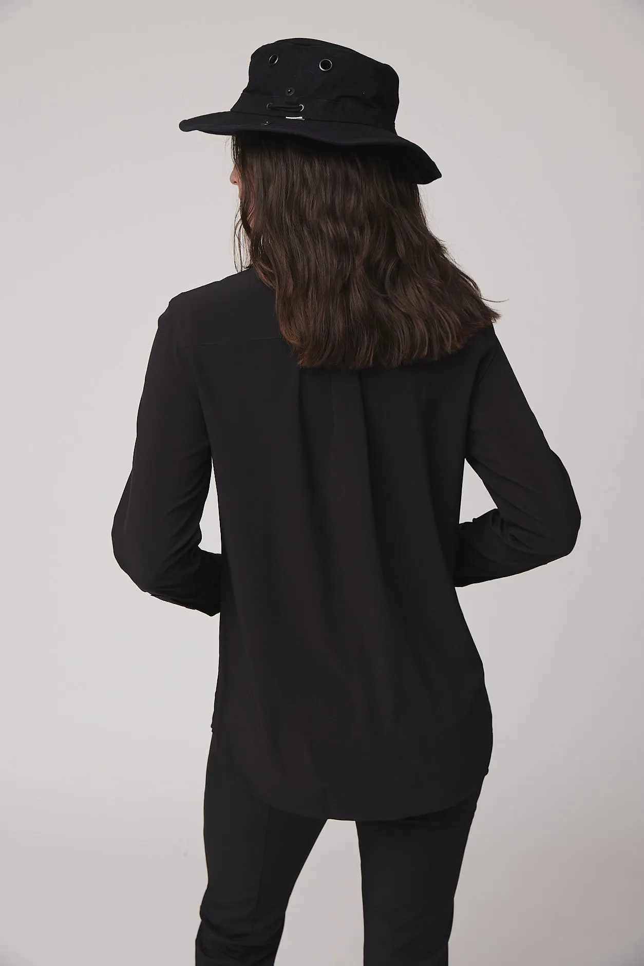 Tech Slk Long Sleeve Pocket Button Down
