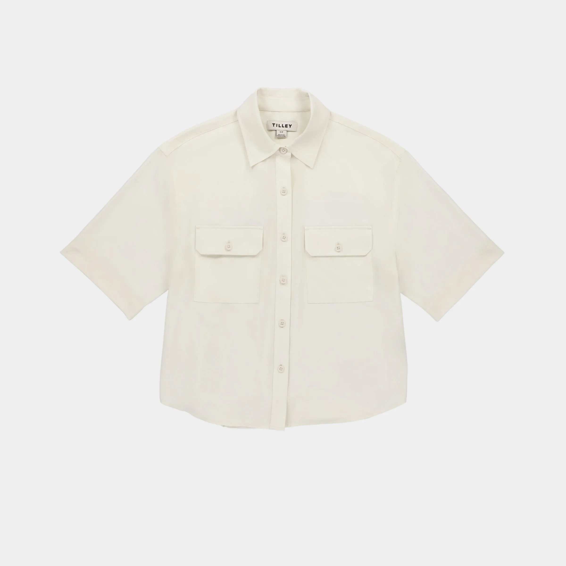 Tech Slk Oversized Short Sleeve Shirt