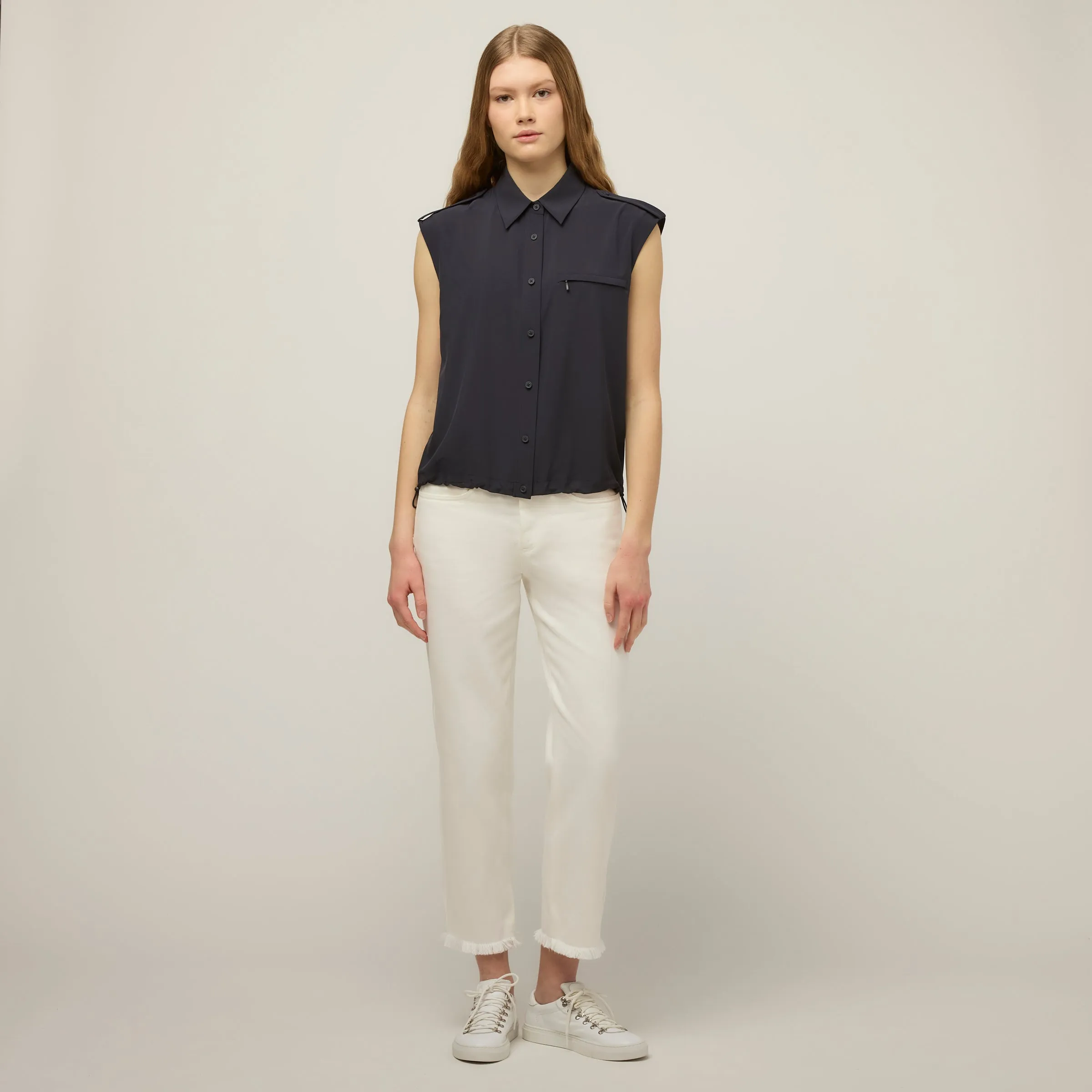Tech Slk Sleeveless Shirt