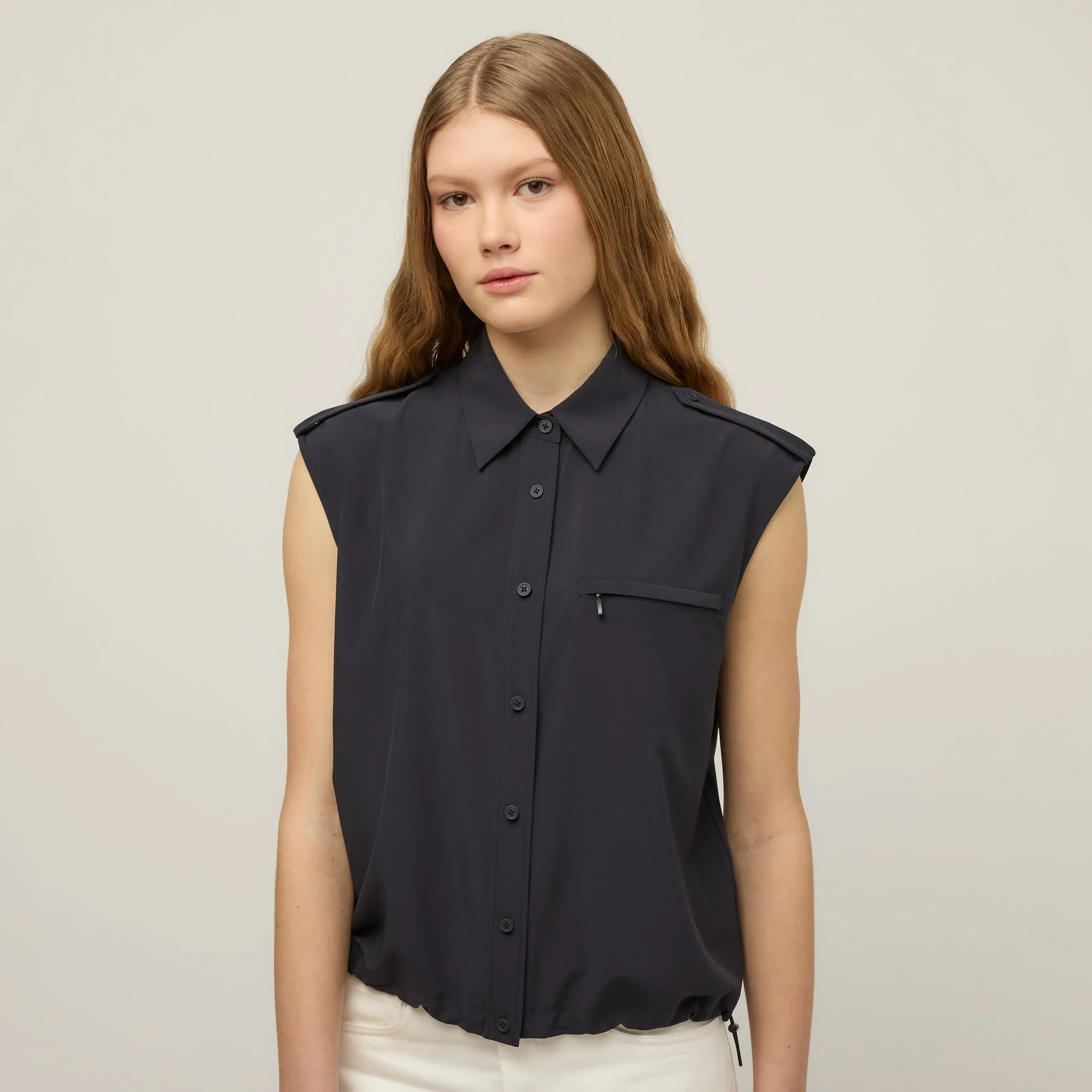 Tech Slk Sleeveless Shirt