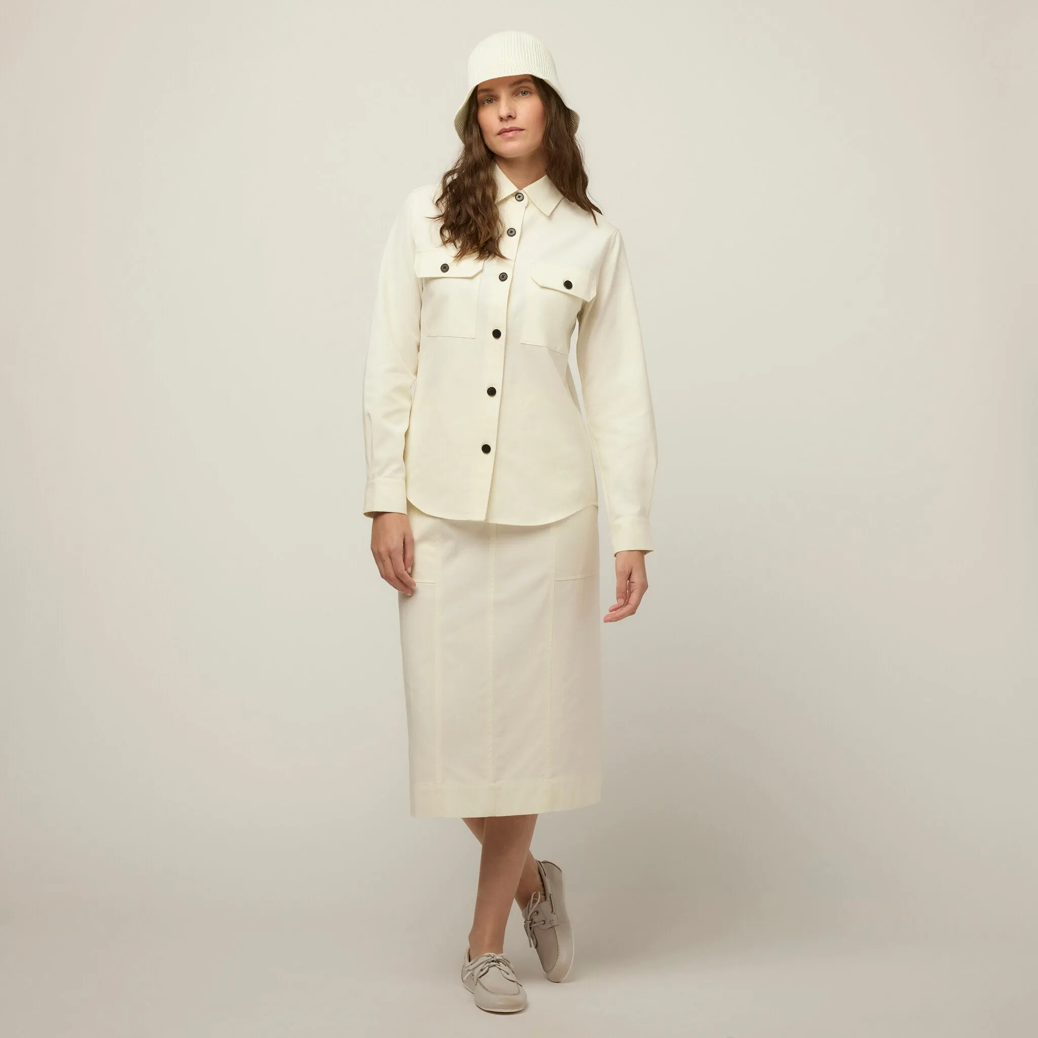 Tencel Cotton Oversized Shirt