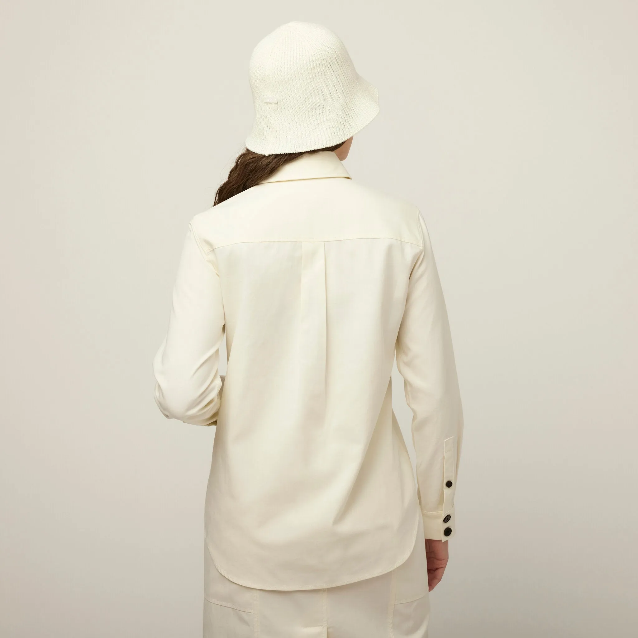 Tencel Cotton Oversized Shirt