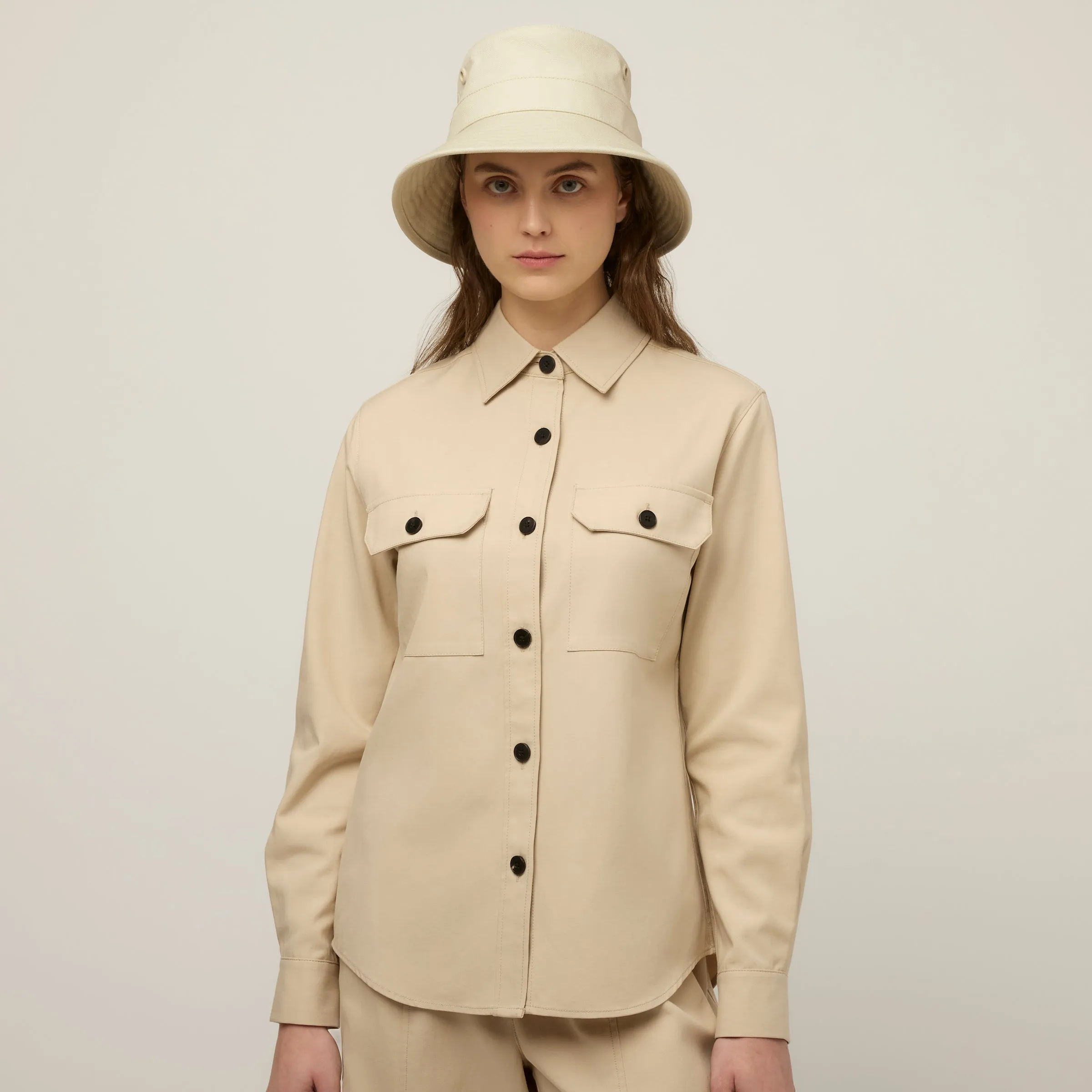 Tencel Cotton Oversized Shirt