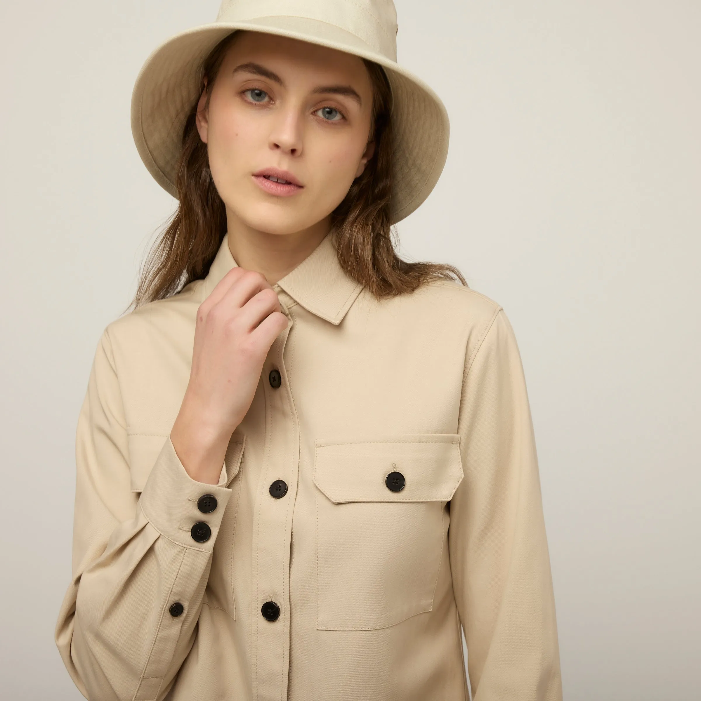 Tencel Cotton Oversized Shirt