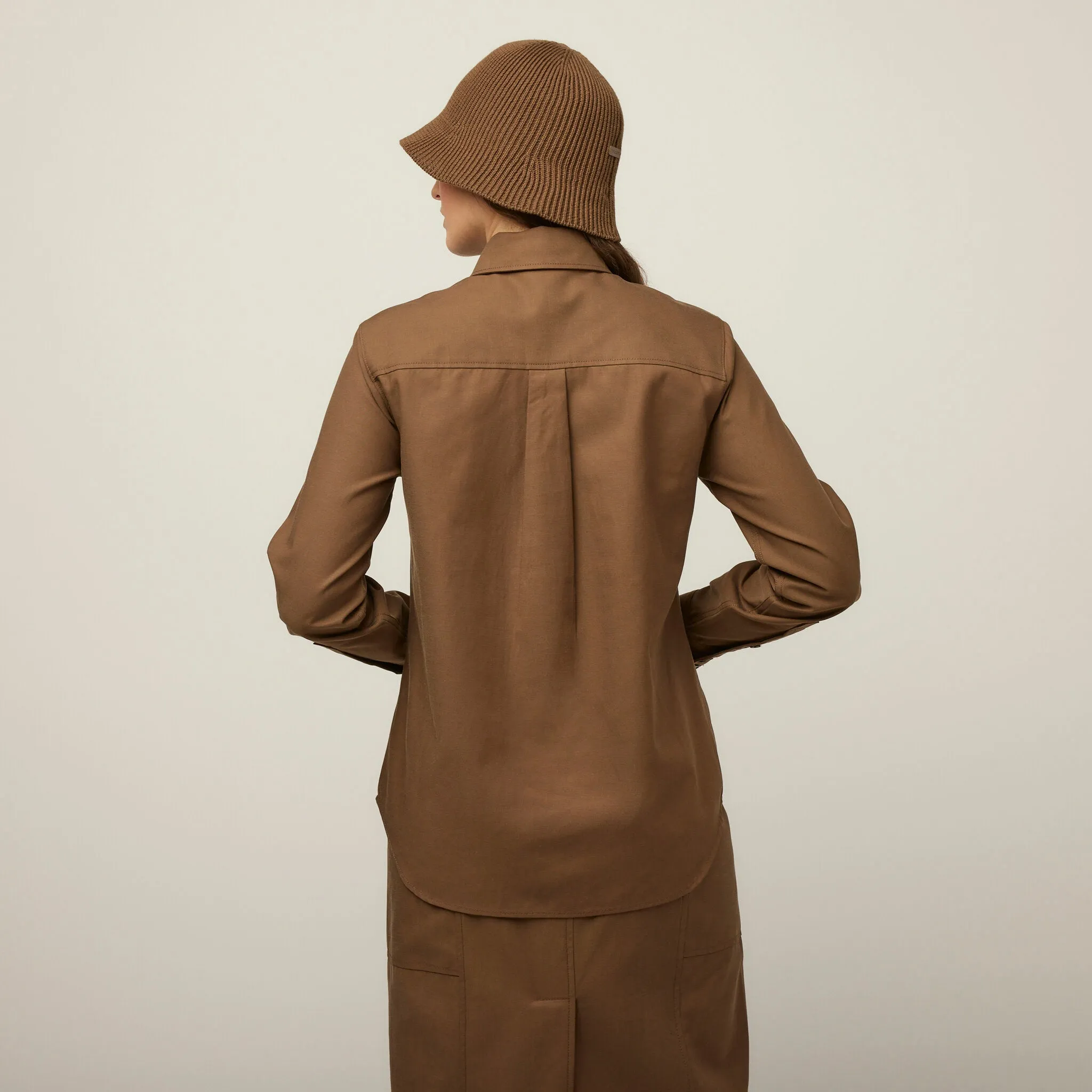 Tencel Cotton Oversized Shirt