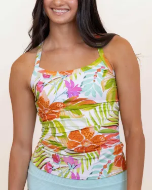 Tropics Scoop Neck Tankini