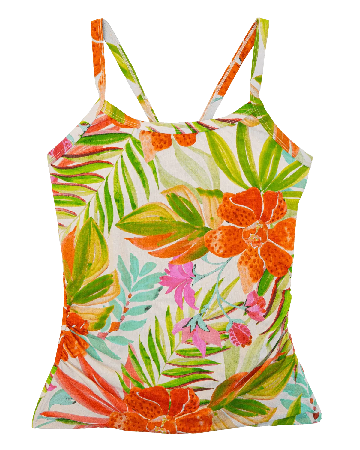 Tropics Scoop Neck Tankini