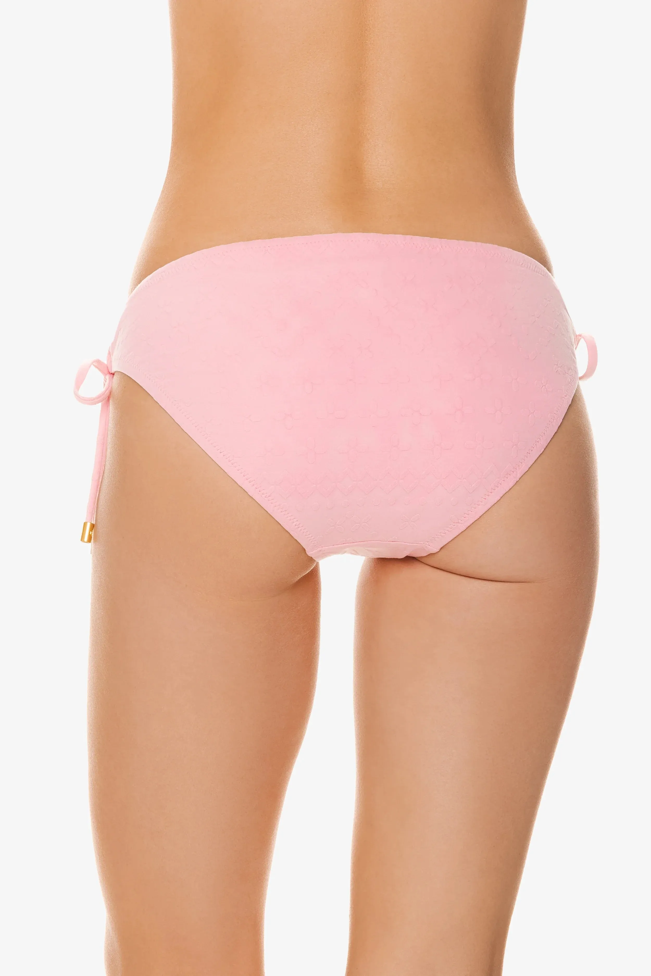 Tunnel Side Hipster  |  Jacquard Textured Shell Pink