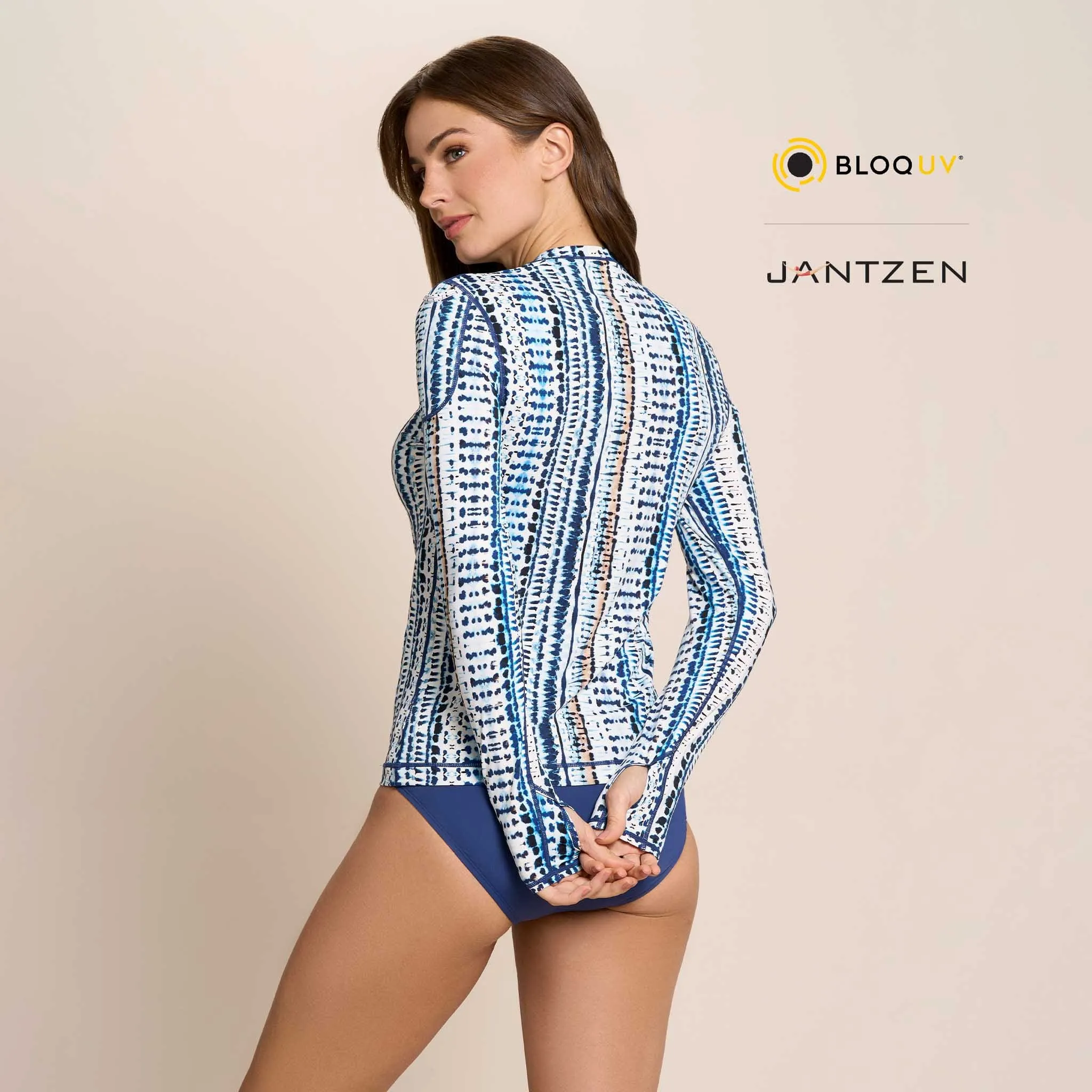 WATER DUNES 24/7 SWIM RASH GUARD TEE TOP