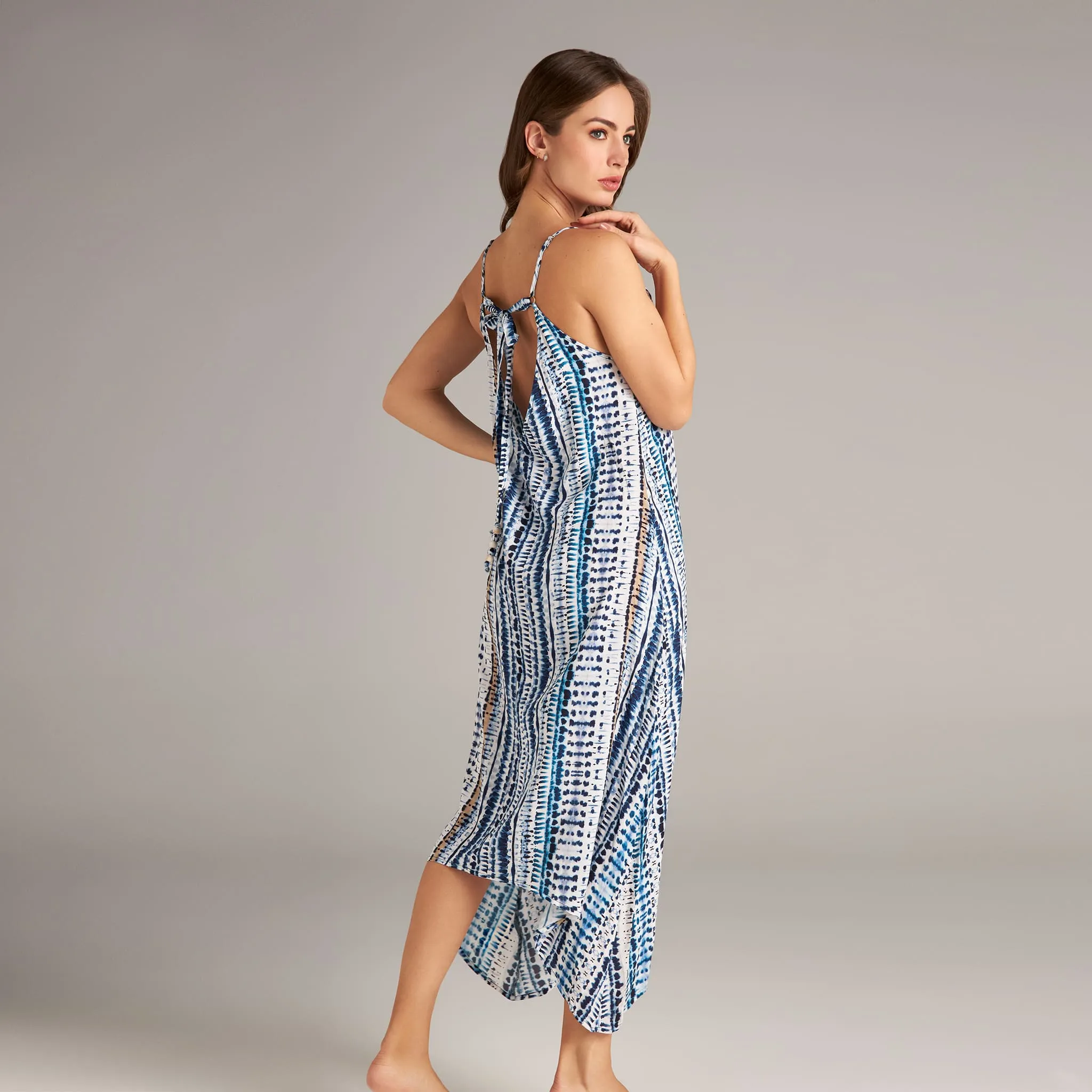 WATER DUNES MAGGIE SCARF DRESS