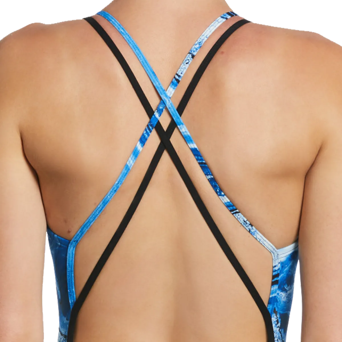 Women's Crystal Wave Spiderback One Piece