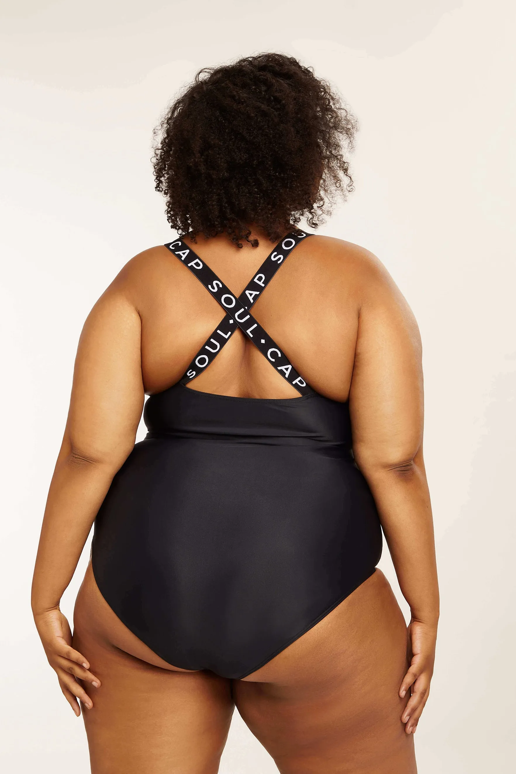 Women's One-Piece Cross Back Swimsuit