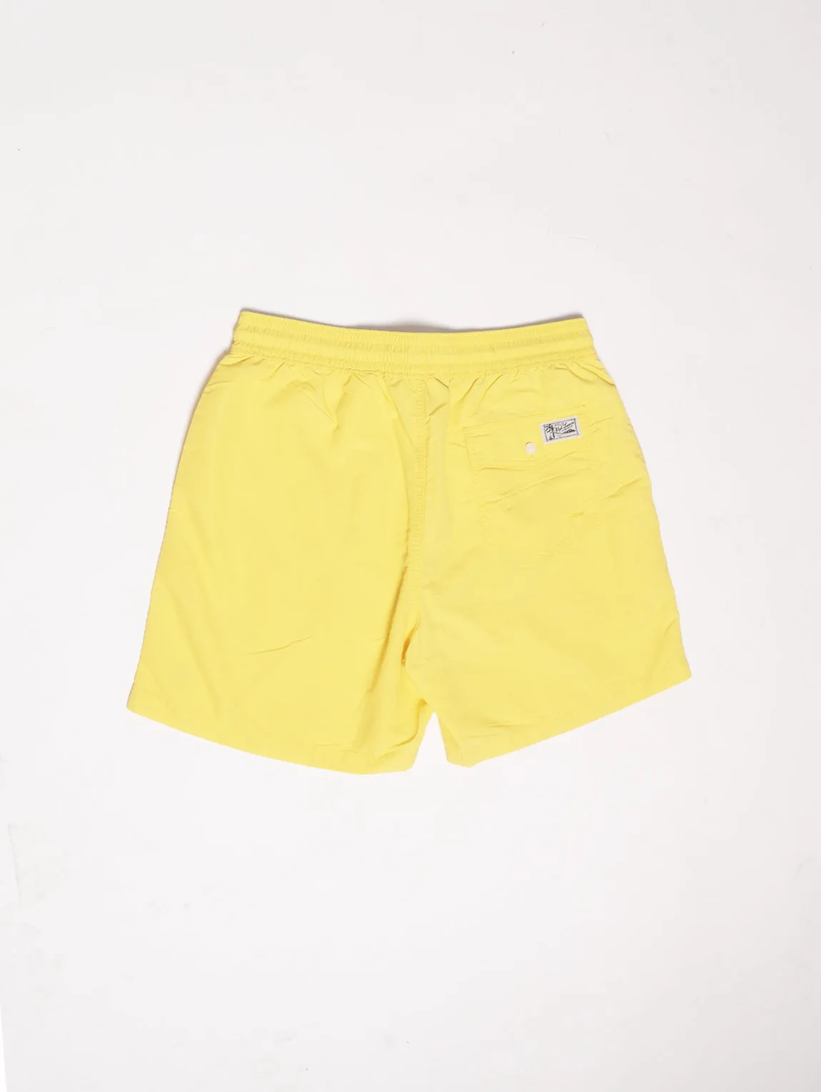 Yellow swim shorts
