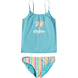 Youth Rainbow Stripe Tankini Set